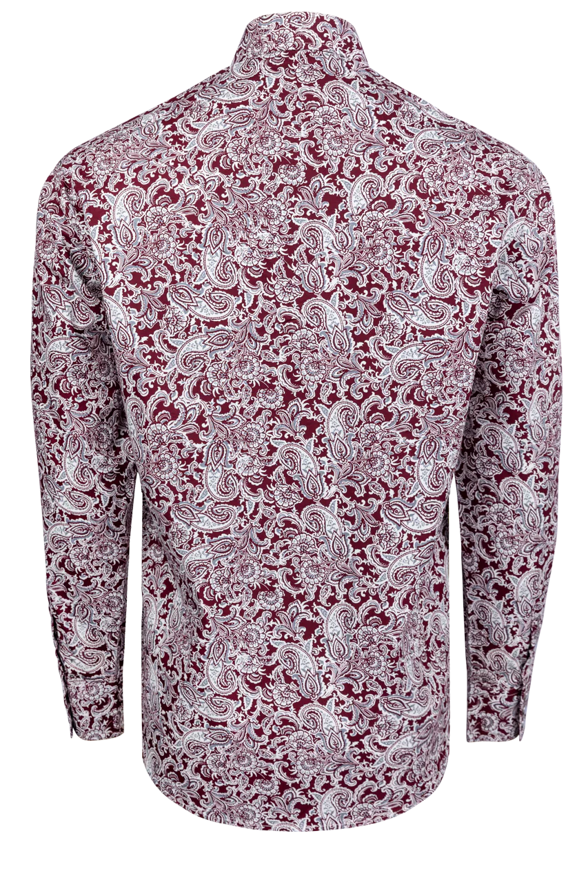 Stetson Men's Paisley Snap Front Shirt