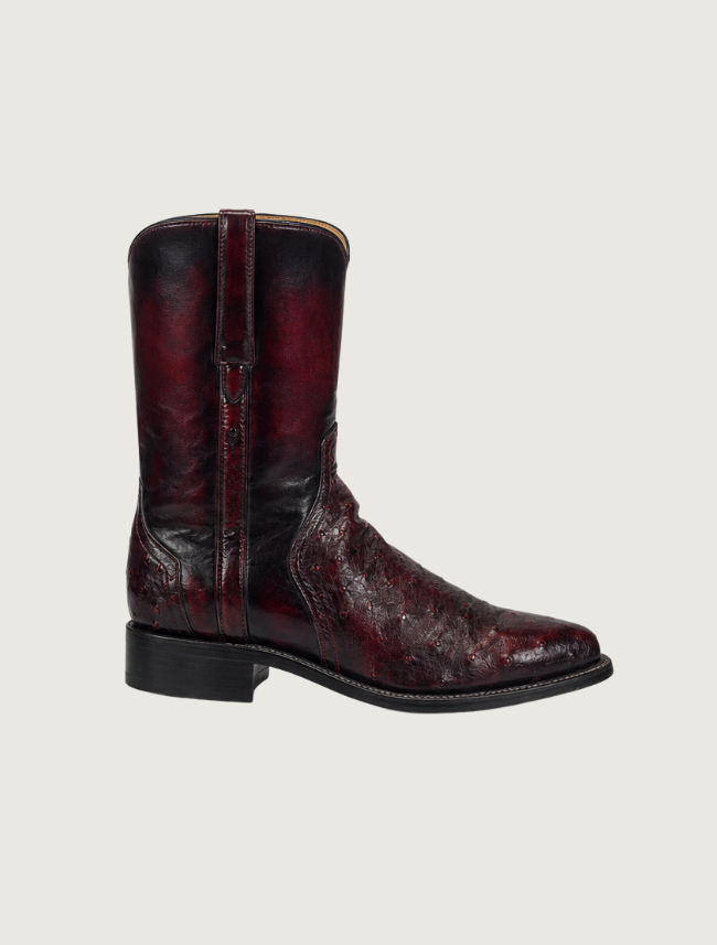 Lucchese Red Ostrich Cowboy Boots – Mavericks of Scottsdale