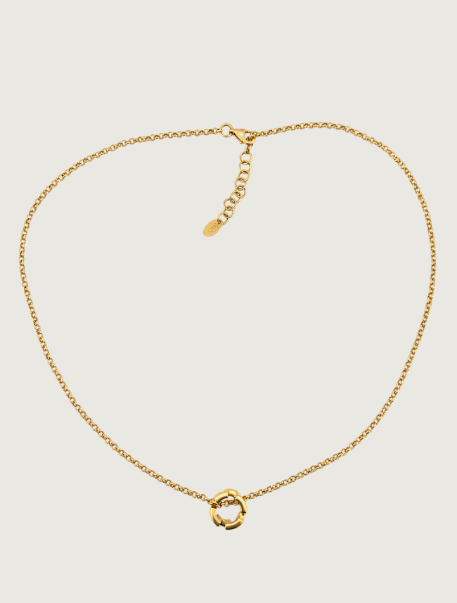 18K Yellow Gold Necklace