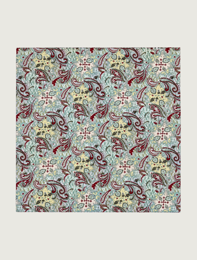 Wyoming Traders Paisley Silk Wild Rag