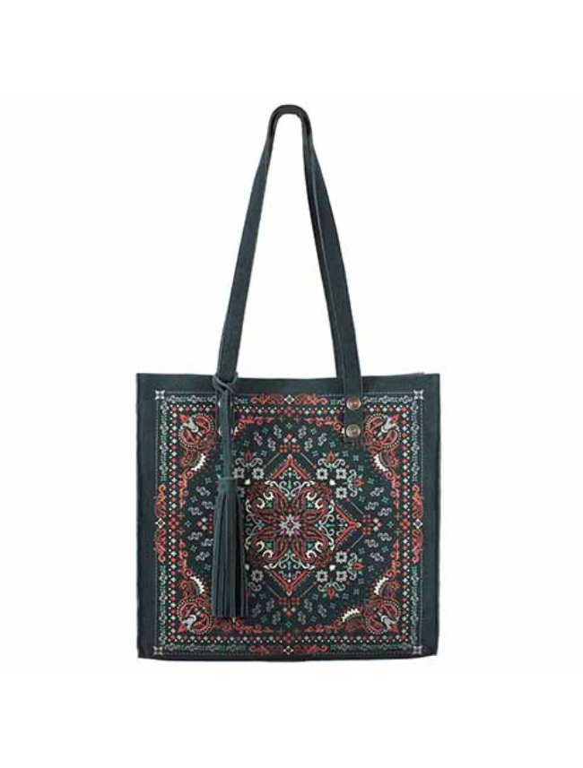Scully Women's Artisanal Print Tote Bag