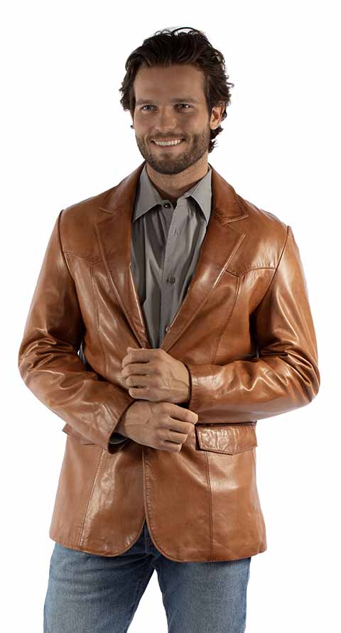 Mavericks Cognac Blazer