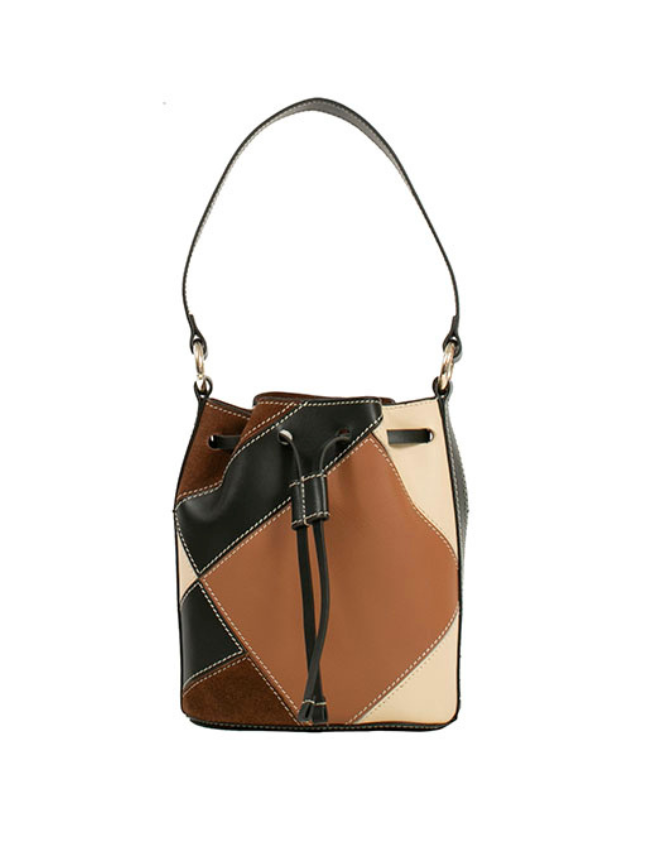 Scully Women's Leather Colorblock Handbag, Small