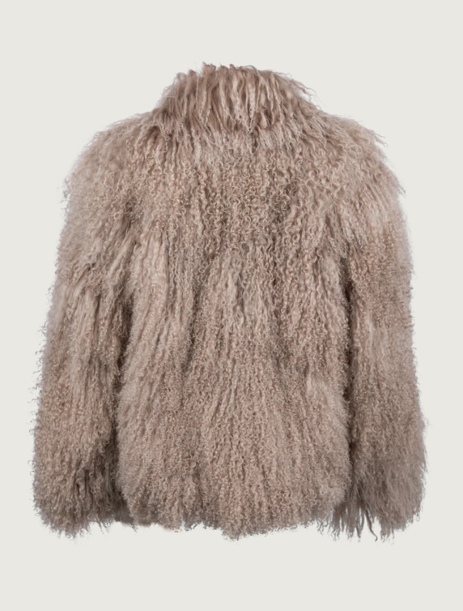 Pinto Ranch Tibetan Lamb Fur Jacket