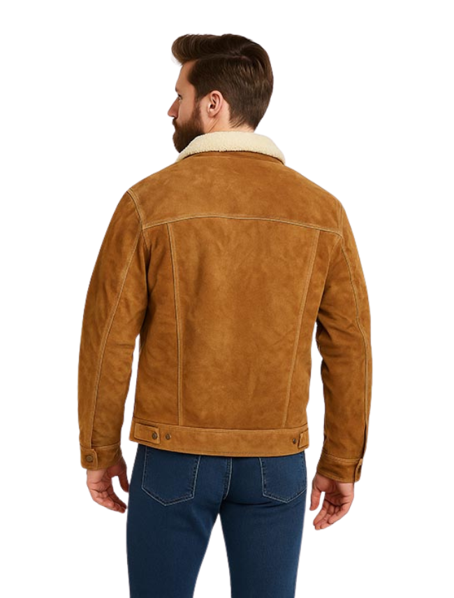 Men's Knit Inset Jacket