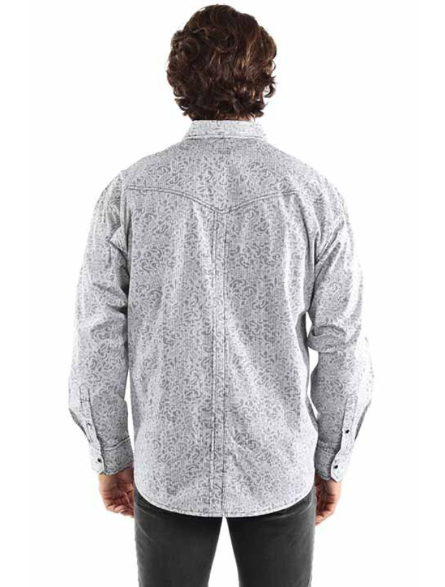 Scully Men's Signature Stripe Print Shirt