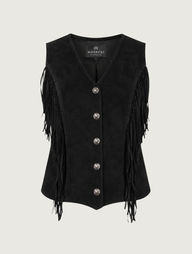 Women's Fringe Vest