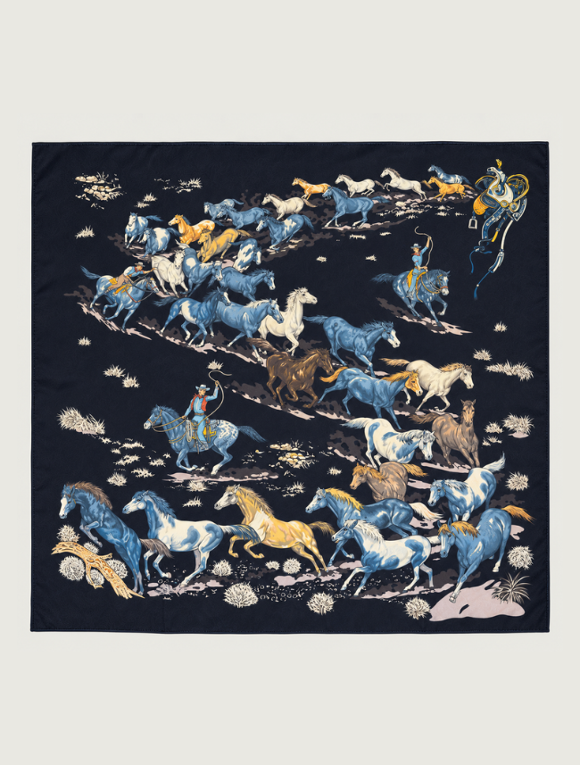 Wyoming Traders Limited Edition Stampede Silk Wild Rag