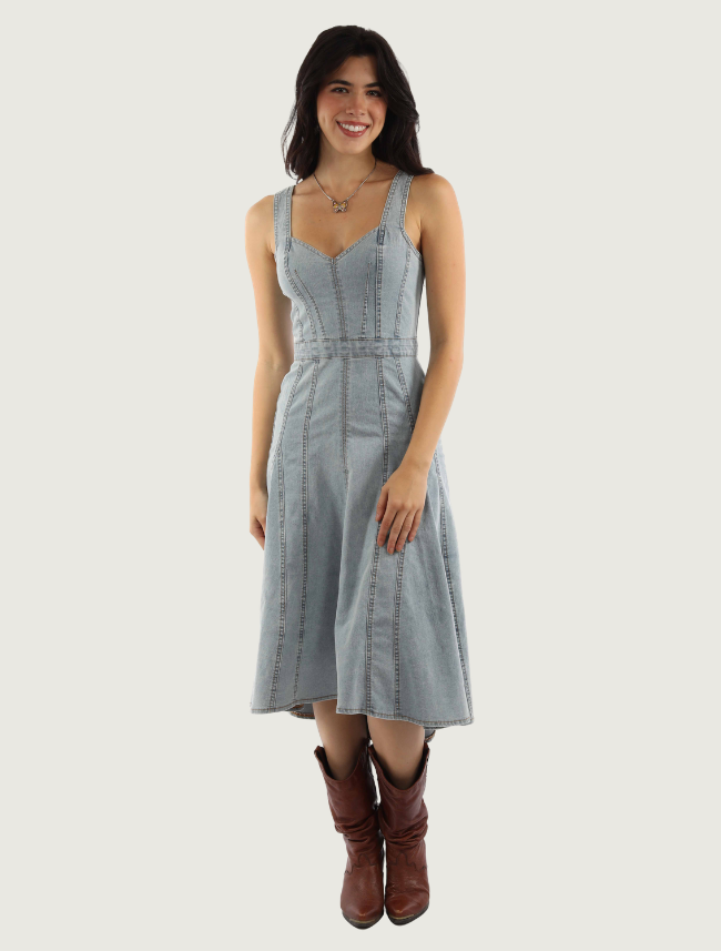 Scully Women's Sleeveless Denim Dress