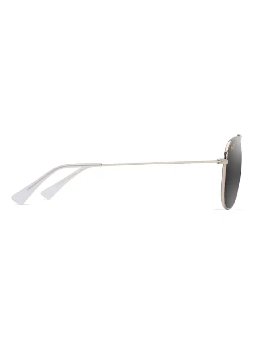 Maui Jim Hau'oli in Shiny Light Gold with Crystal / Neutral Grey