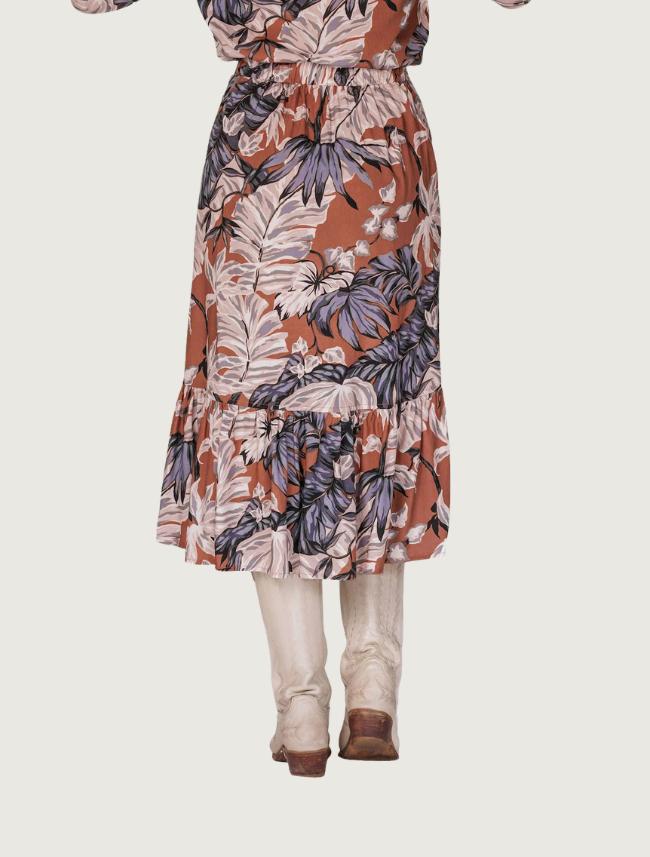 Lovlei Ranch Savannah Skirt in Capistrano Adobe