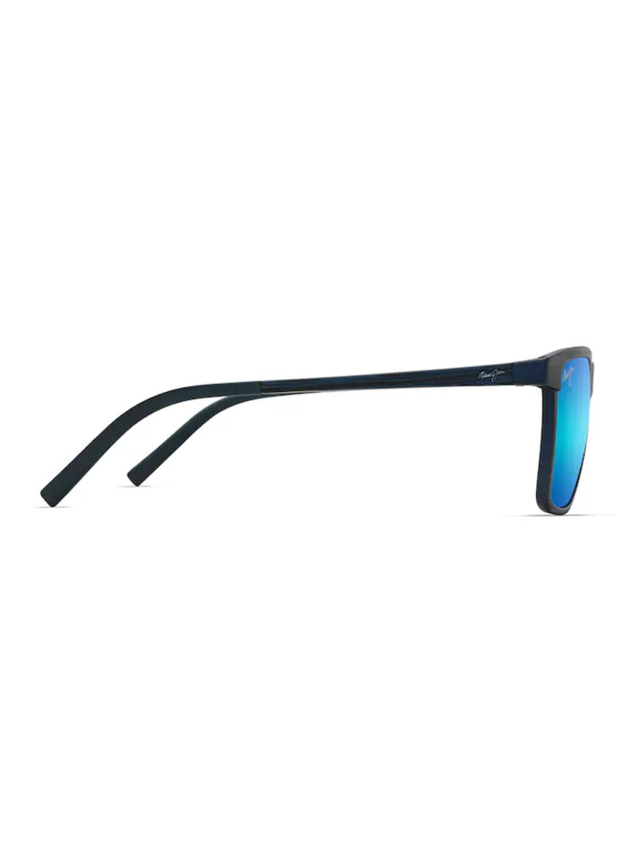 Maui Jim One Way in Dark Navy Stripe / Blue Hawaii