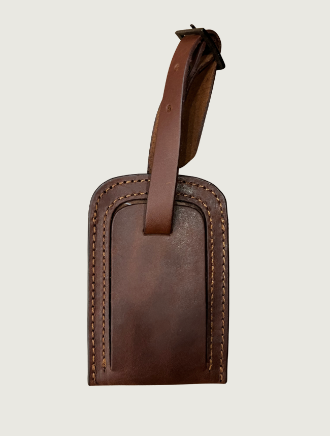Mavericks Brown Leather Duffel Bag