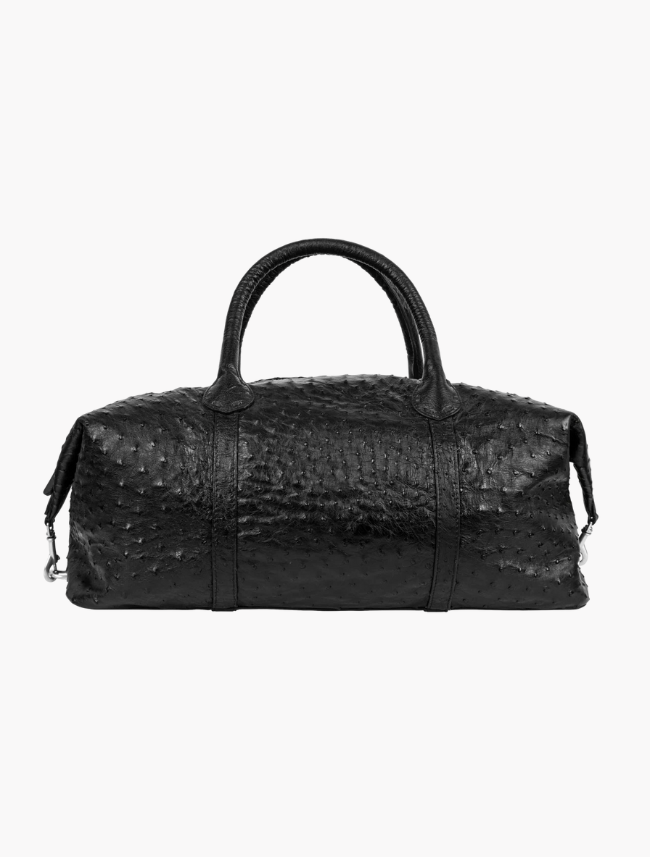 Mavericks of Scottsdale Ostrich Weekender Bag