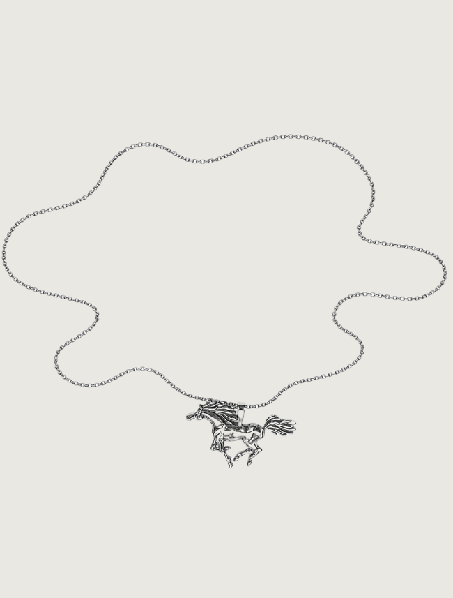 Kabana Sterling Silver Horse Pendant