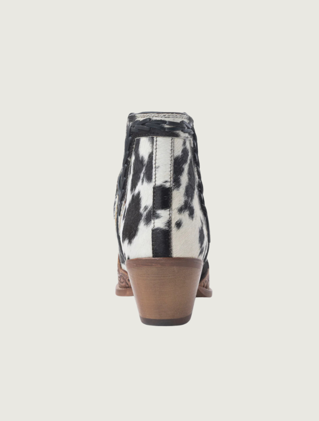 Myra Georgina Hair-On Hide Booties