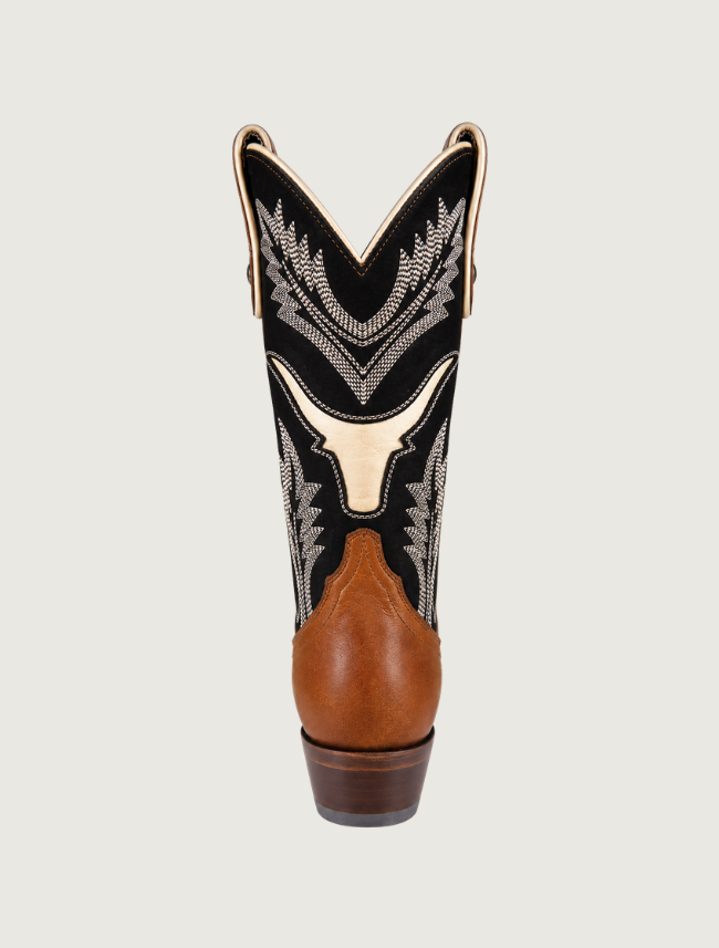 Liberty Black Cassidy Cowgirl Boots in Mossil Tan