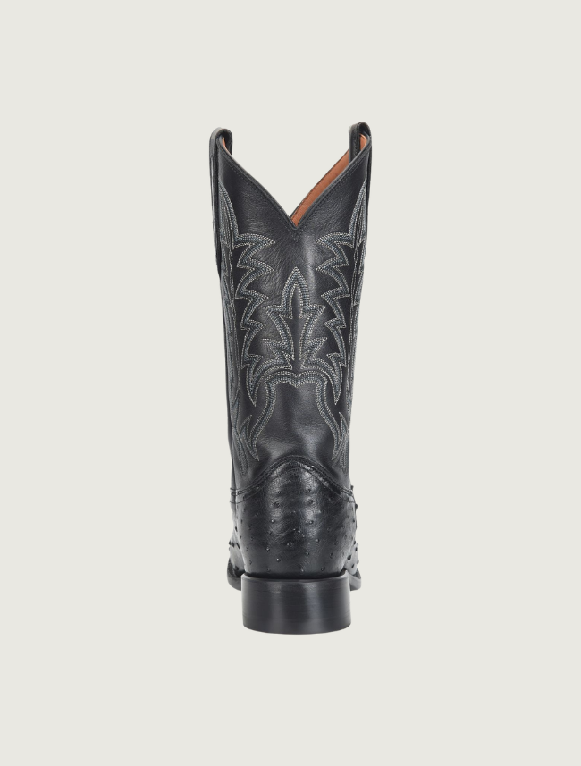 Justin Boots Rancher 12" Ostrich Cowboy Boots