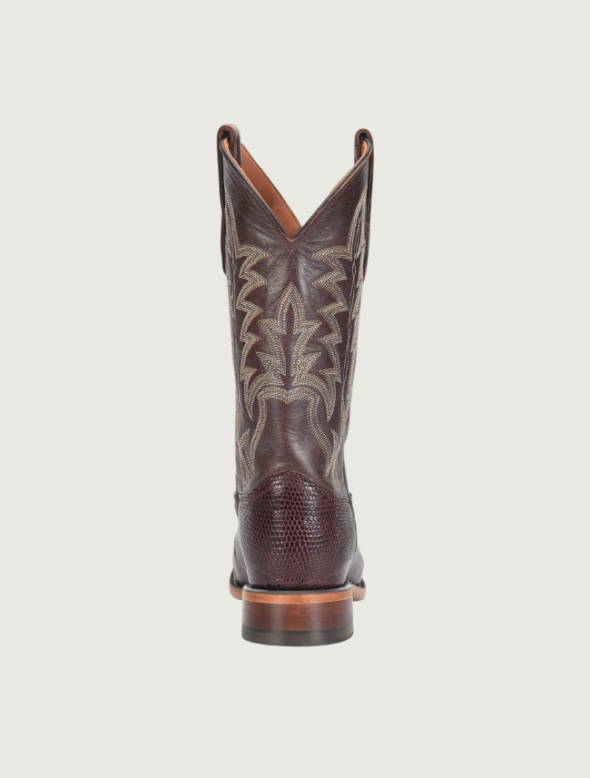 Justin Boots Reposado 12" Lizard Cowboy Boots