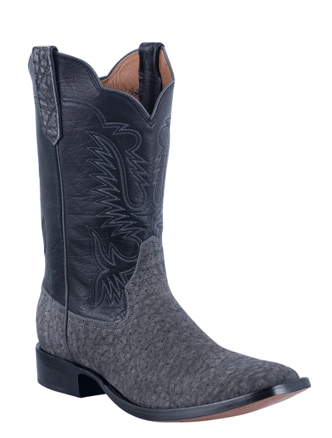 Rios of Mercedes Elephant Milan Cowboy Boots in Granite