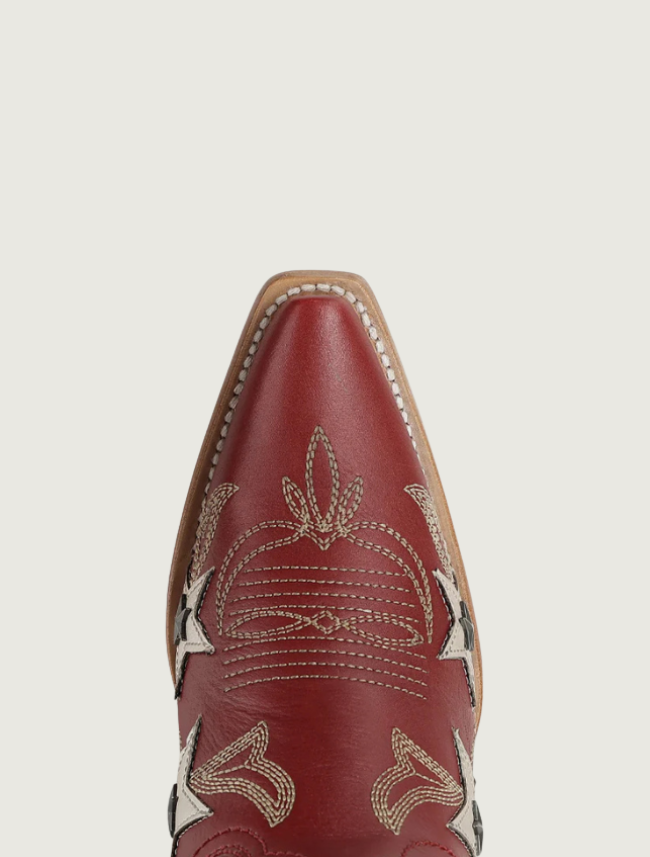 Corral Red Stars & Studs Cowgirl Boots