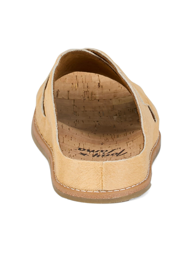 Tony Lama Women's Palmeras Hair-On Sandals in Toasted Tan