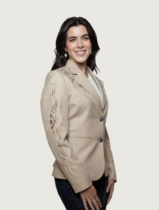 Scully Women's Embroidered Western Blazer