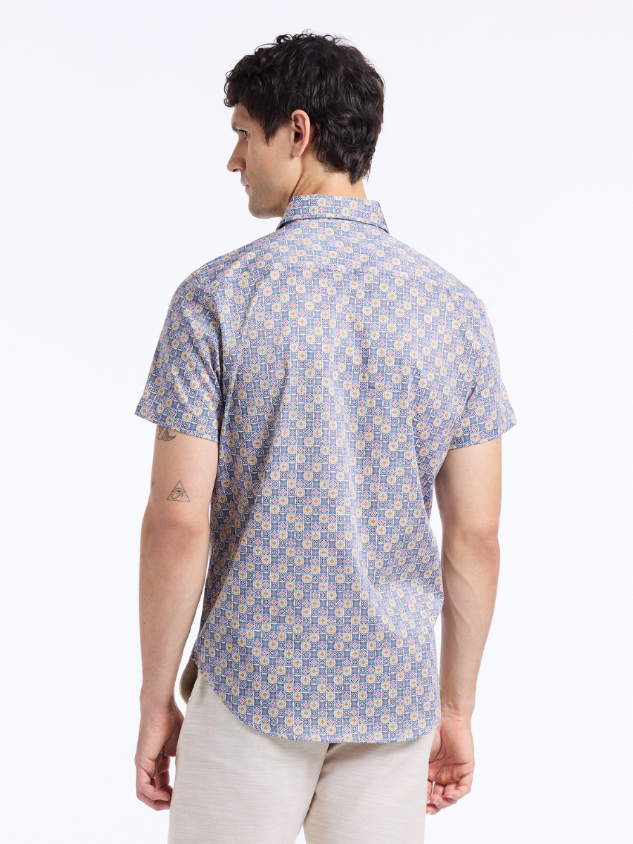 Robert Graham Kinloch Short Sleeve Button Down Shirt