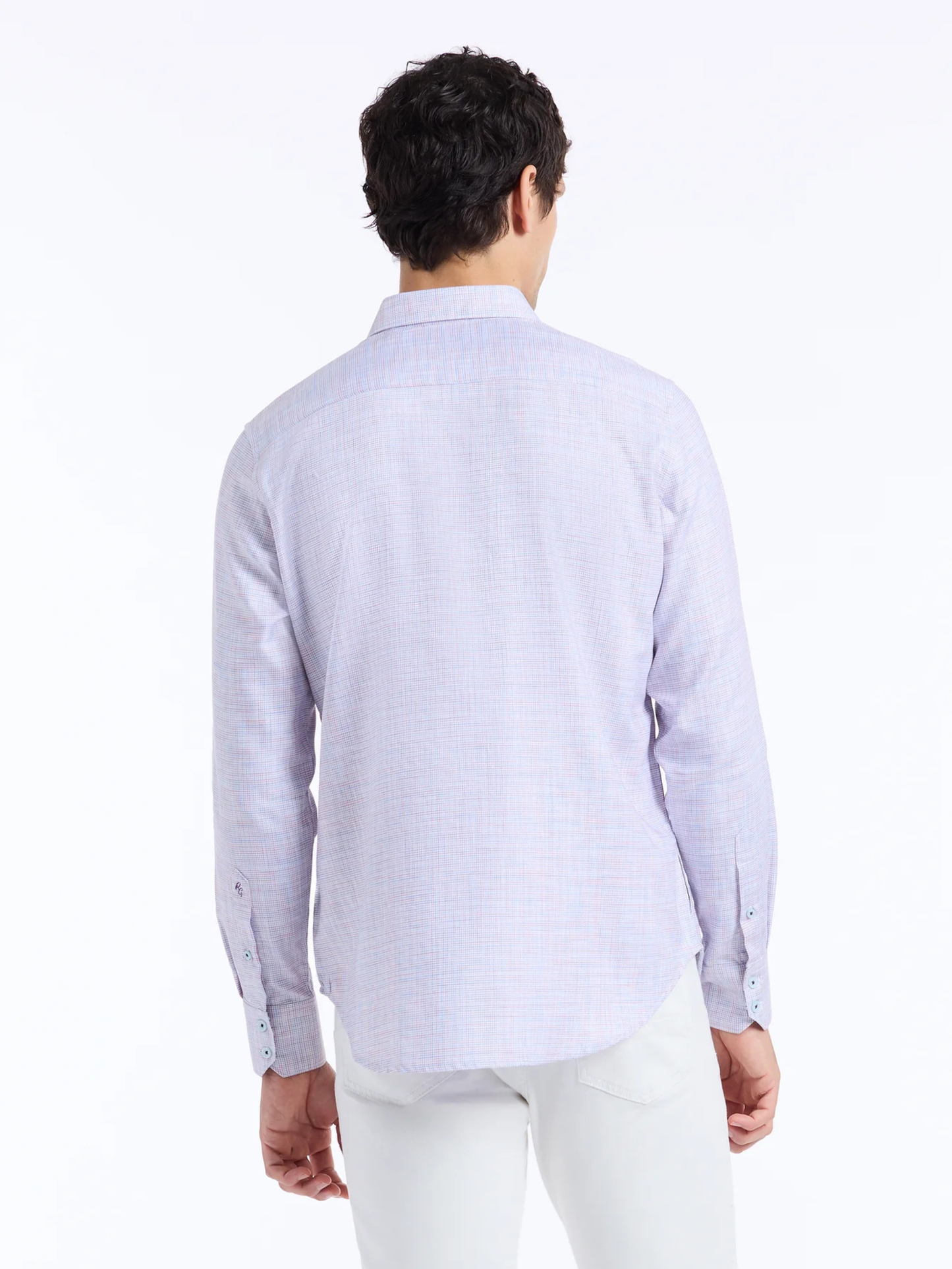 Robert Graham "Edison" Long Sleeve Button-Front Shirt