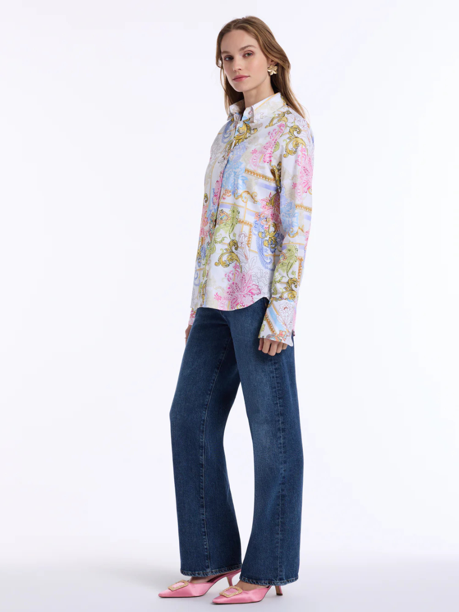 Robert Graham Women's Priscilla Long Sleeve Shirt