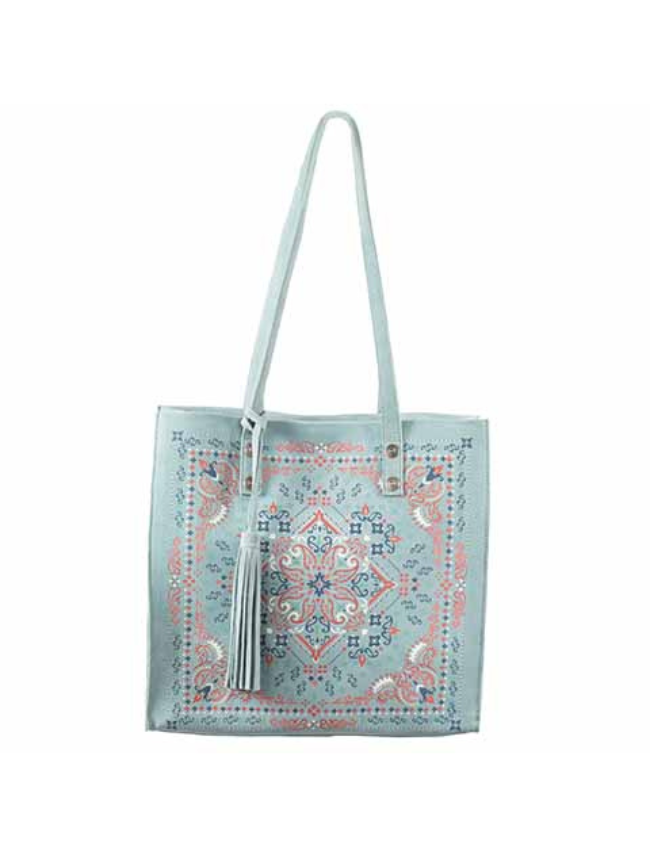 Scully Women's Artisanal Print Tote Bag