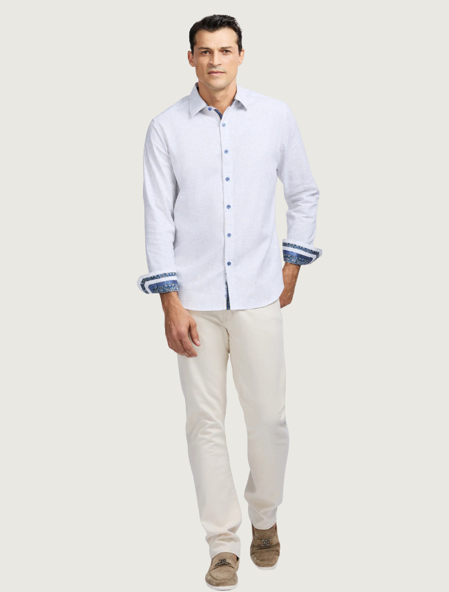 Robert Graham Men's Camden Long Sleeve Button Down Shirt