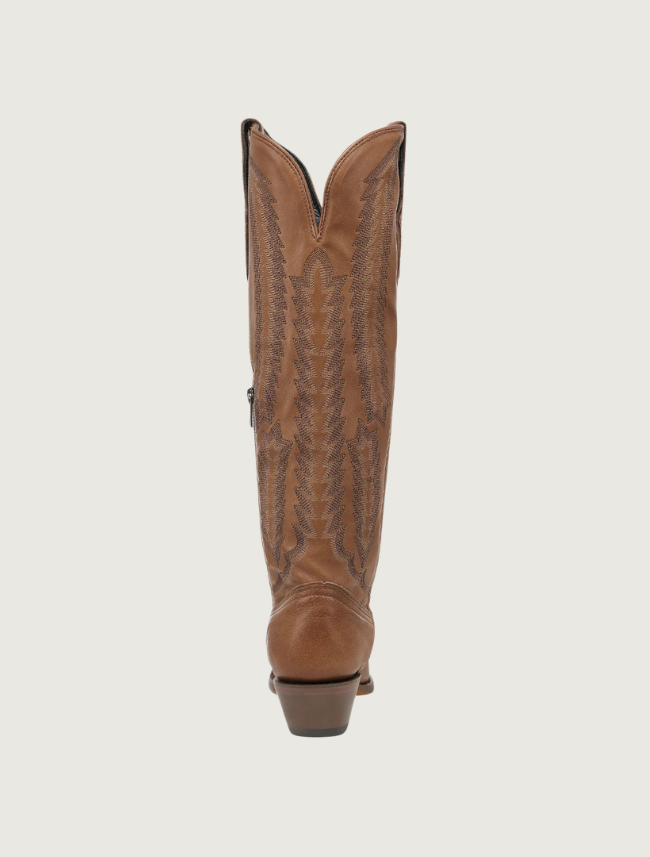 Corral Honey Embroidered Tall Snip Toe Cowgirl Boots