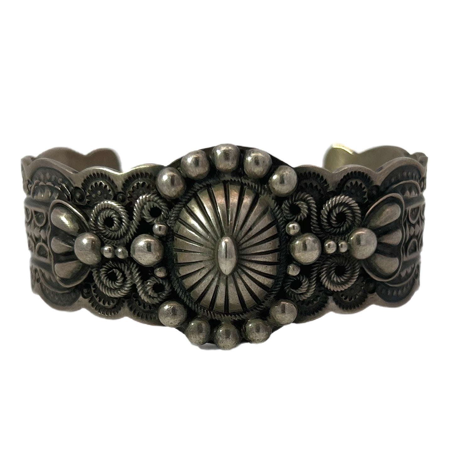 Darrell Cadman Sterling Silver Cuff Bracelet