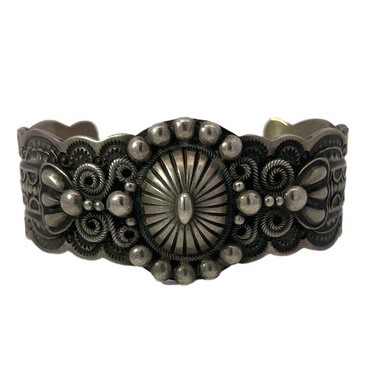 Darrell Cadman Sterling Silver Cuff Bracelet