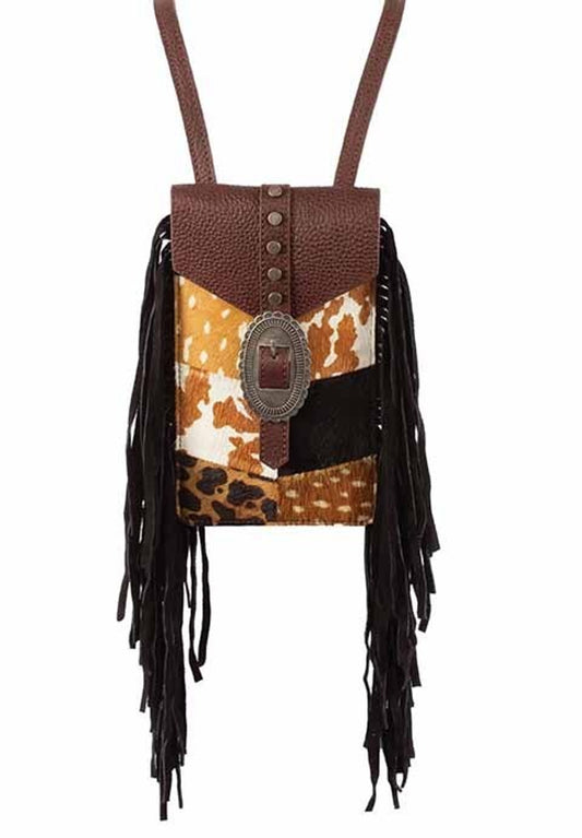 Scully Women's Patchwork Cowhide Crossbody Bag