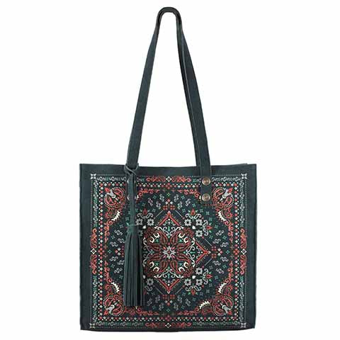 Scully Women's Artisanal Print Tote Bag