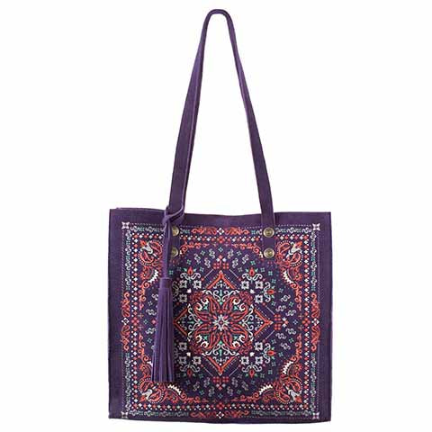 Scully Women's Artisanal Print Tote Bag