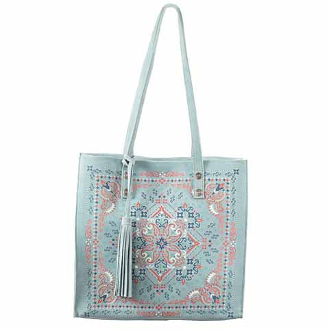 Scully Women's Artisanal Print Tote Bag