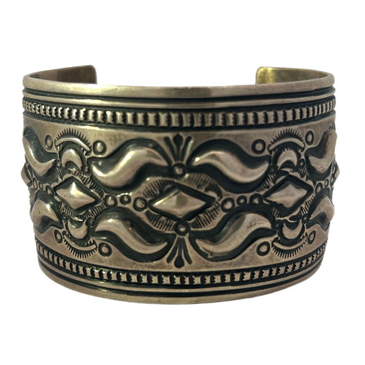 Darryl Becenti Sterling Silver Cuff Bracelet