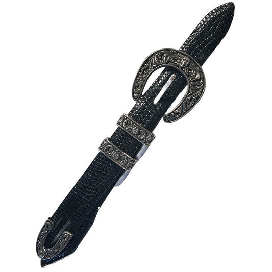 Lee Downey Sterling Silver Belt Buckle