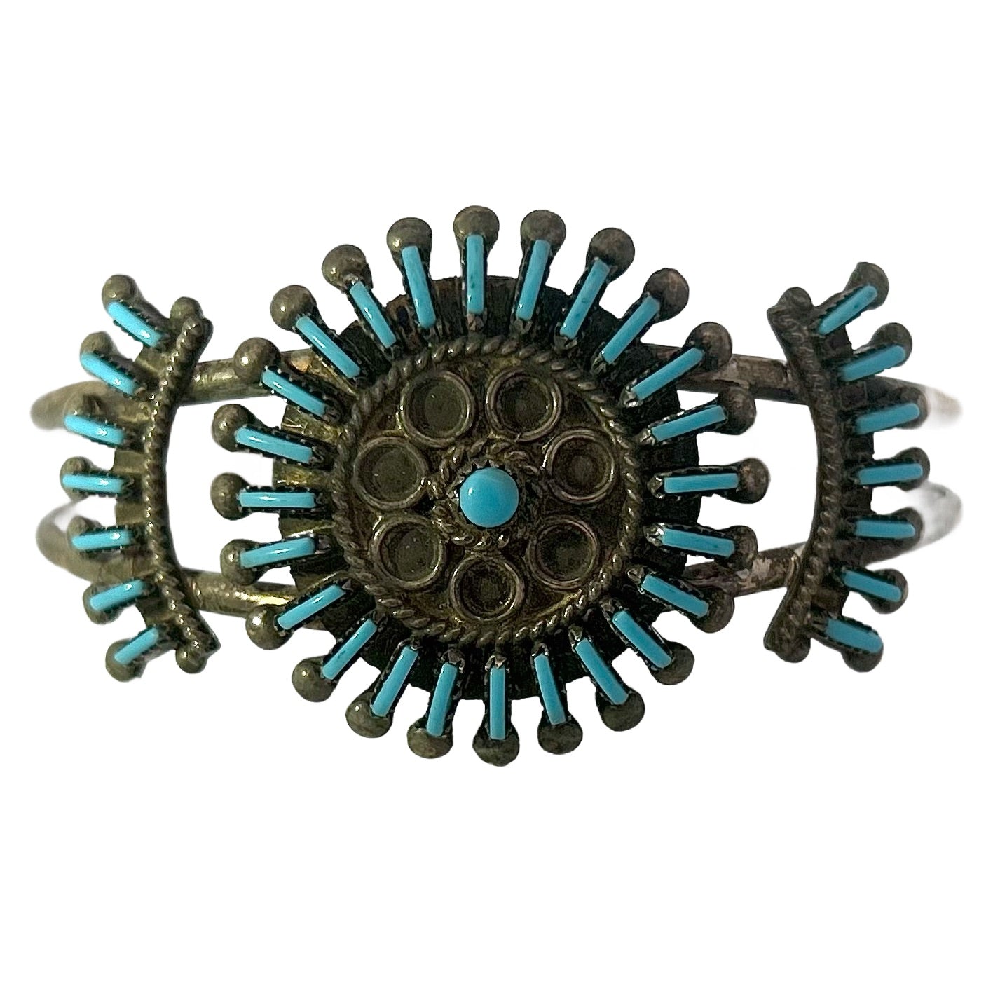 Sterling Silver Turquoise Cuff Bracelet