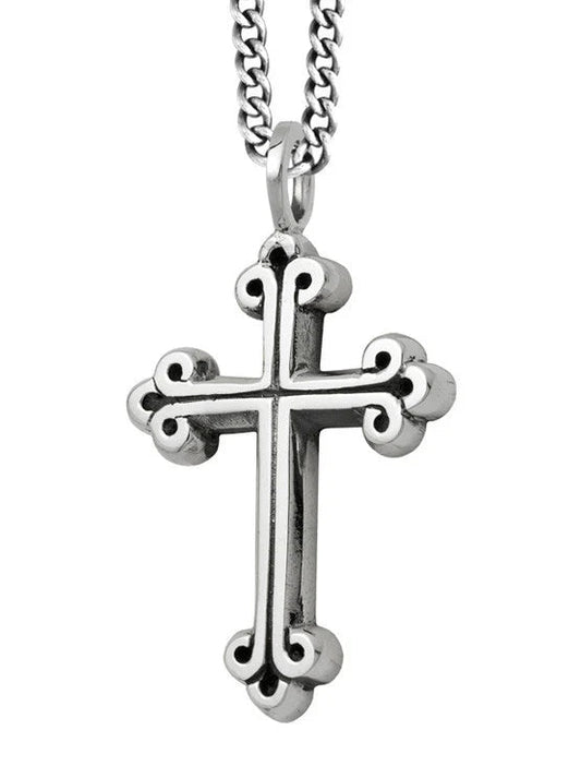 King Baby Medium Traditional Cross Pendant