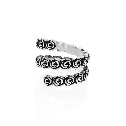 King Baby Spiral Rose Ring
