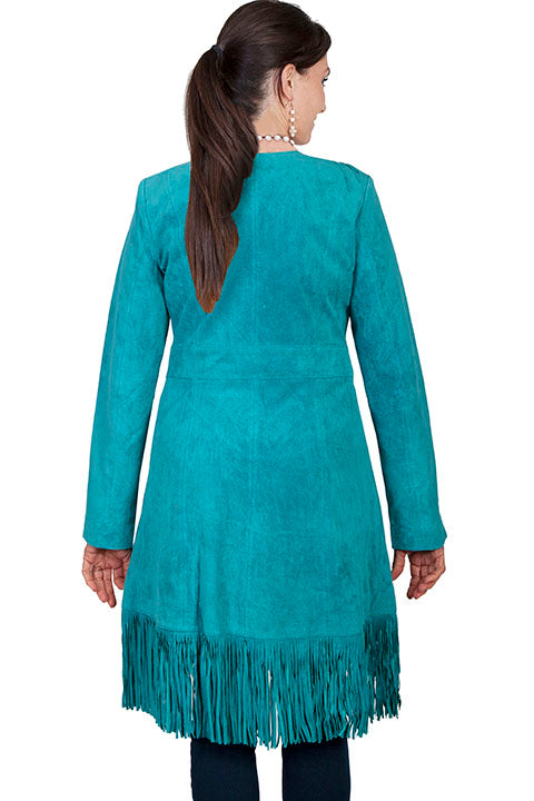 Maverick's Fringe Maxi Coat