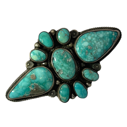 Sheila Becenti Sterling Silver & Turquoise Ring