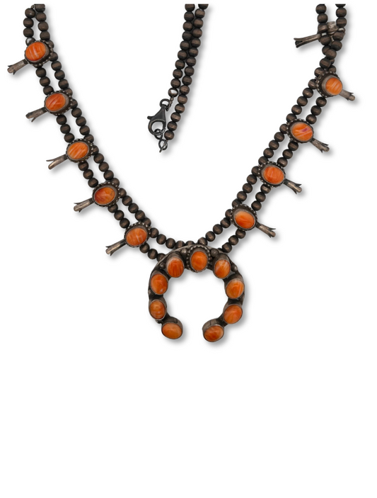 Sterling Silver Spiny Oyster Shell Necklace