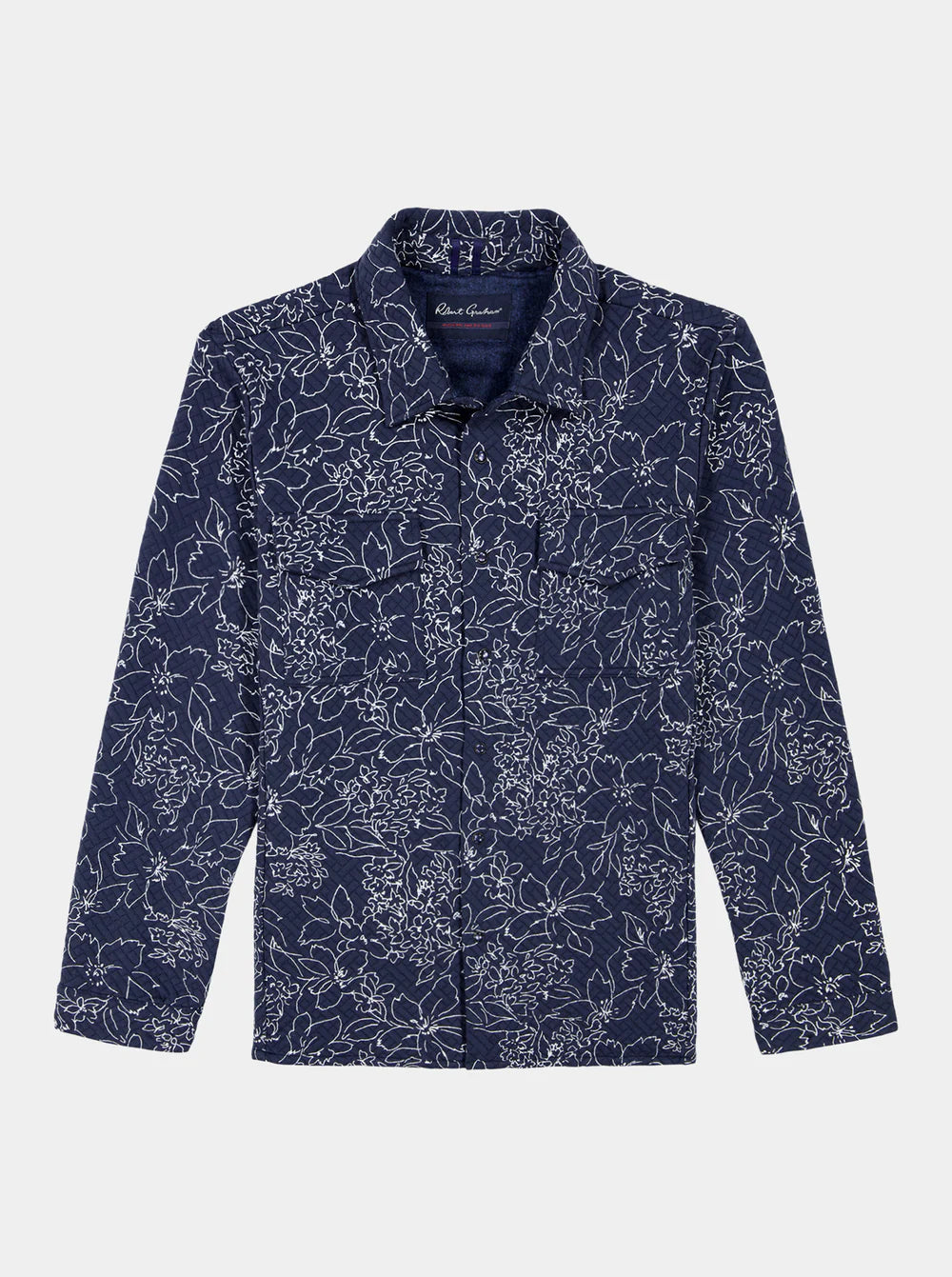 Robert Graham Kohan Long Sleeve Knit Shirt Jacket