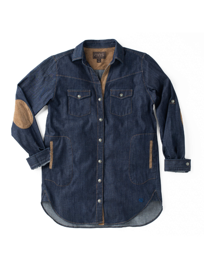 Madison Creek Women's Shaley Denim Shirt Jacket