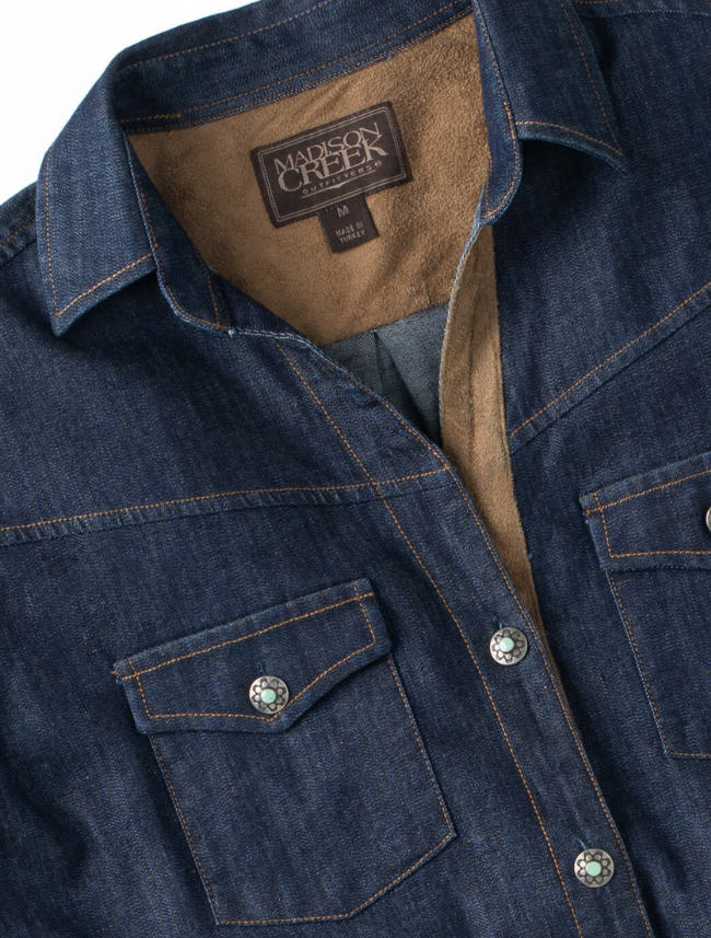 Madison Creek Women's Shaley Denim Shirt Jacket